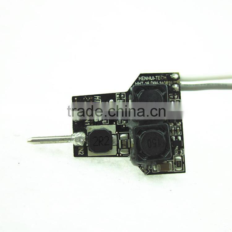 Pass EMC 12v dc Input 7w Dimming Constant Current LED Driver for MR16