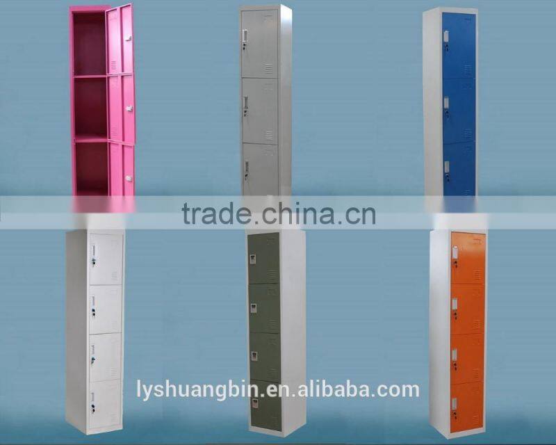 Hot Sale Metal/Steel Wardrobe With Book Shelf
