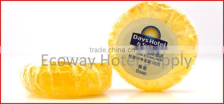 OEM Disposable Hotel Bathroom Mini Travel Round Transparent Soap