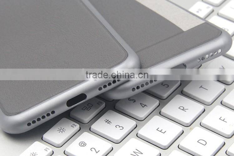 Phone accessory leather case for iPhone 7, wallet case for iPhone 7 , for iPhone case card slot