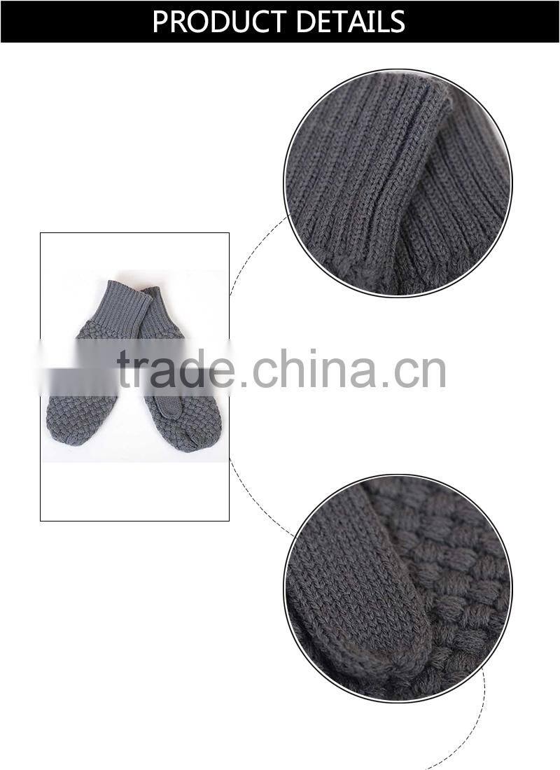 New arrival knitted motorcycle glove