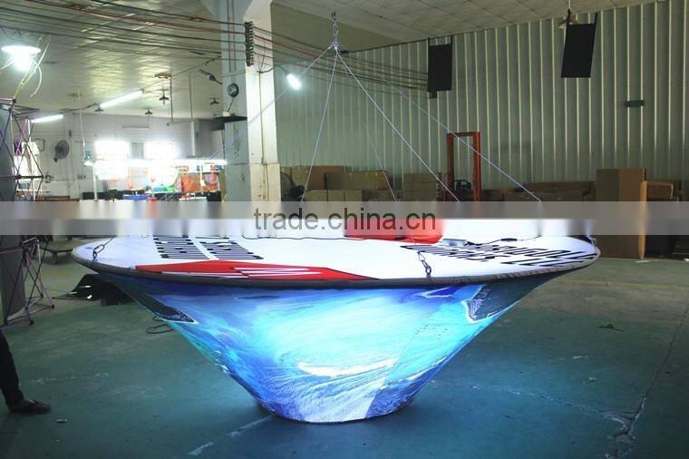 Printed Aluminium event trade show ceiling banner,hanging banner