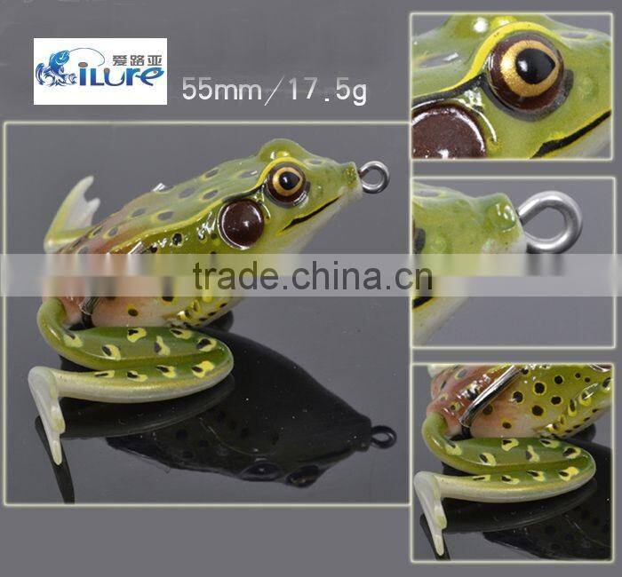 Cheap Emulational Fishing Frog Soft Frog Fishing Lures