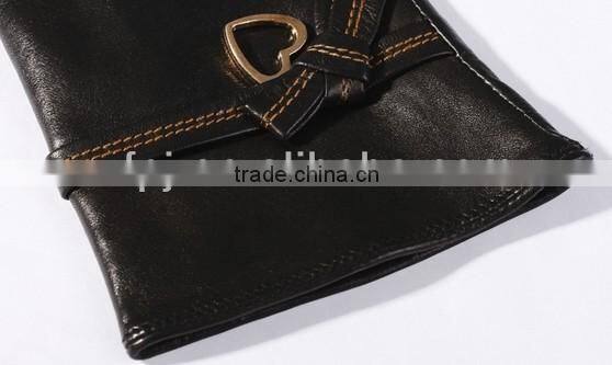 Wholesale ladies wear leather gloves manufacturer in hebei