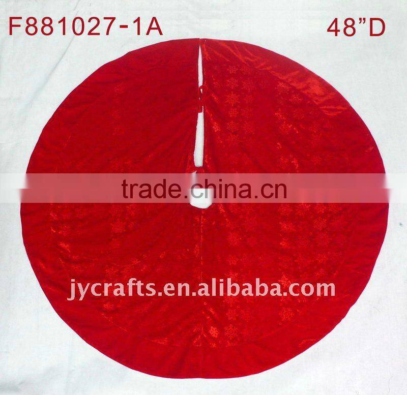 elegant velvet Christmas stocking