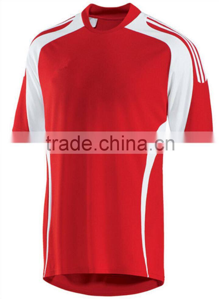 Wholesale blank cheap soccer jersey made in China