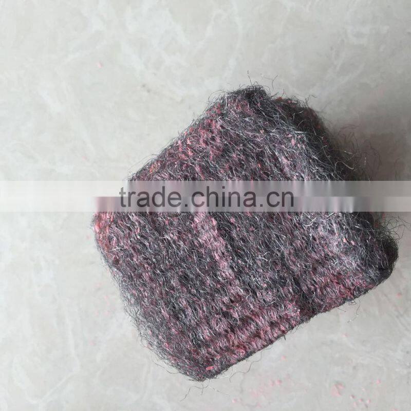 steel wool soap pad to clean dirt in bowls and pot/both use in house and industrial