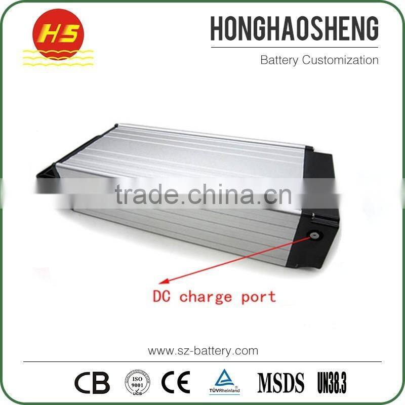 Portable Lithium Battery 48V 25AH Electric Bicycle 48V Lithium Battery with Samsung Cell