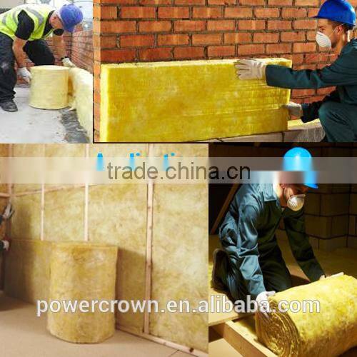 High temperature glass wool felt noise reduction material