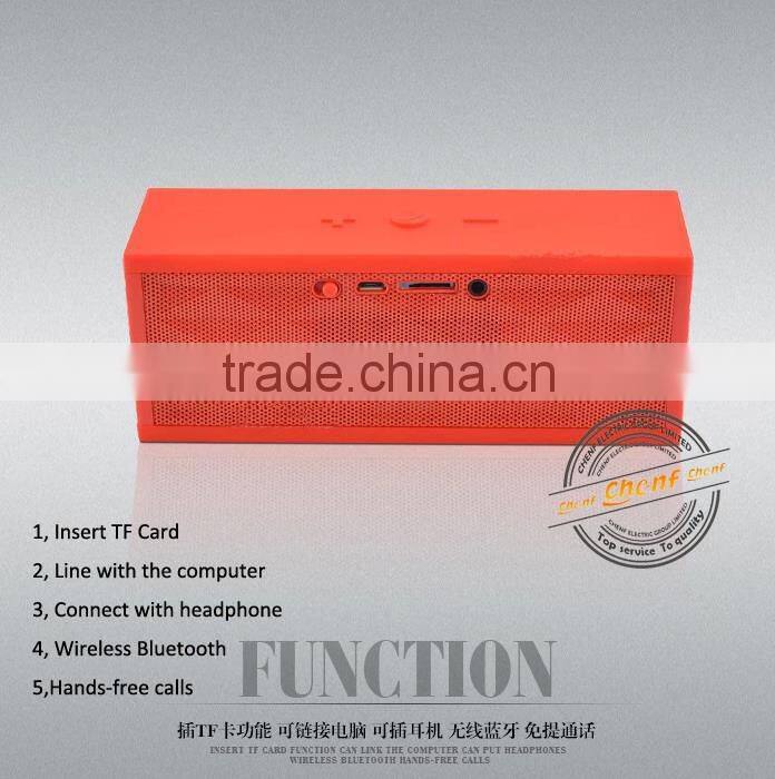 CE Approval Portable Hifi Bluetooth Speaker For Car and Home with High Quality