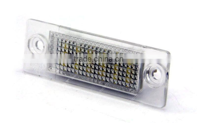 Canbus error free super white license plate lamp for VW for Skoda with Emark