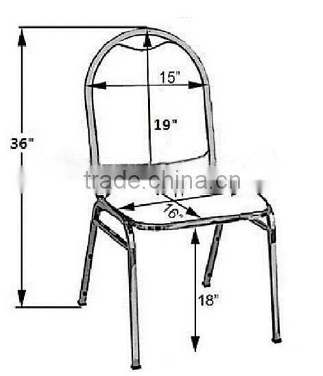 Spandex chair cover for hotel wedding banquet used banquet chair covers