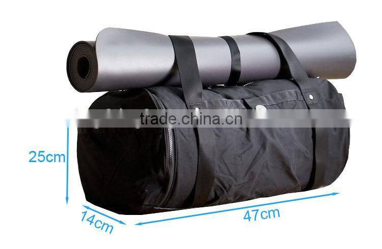 Wholesale Tote Shoulder Black Yoga Mat Bag