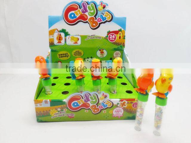 CARTOON CANDY TOYS WIND UP SWING ANIMAL
