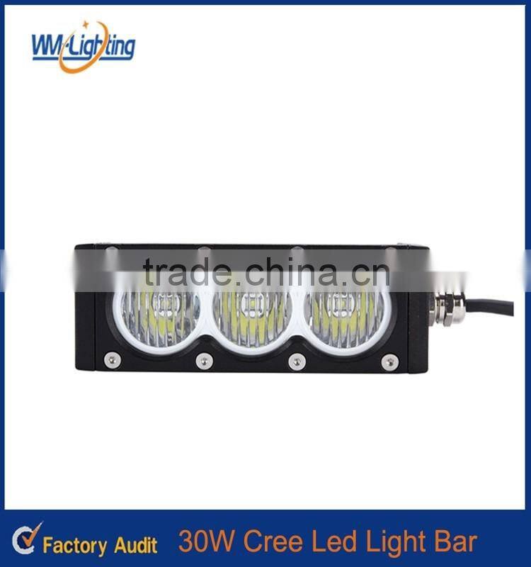 Auto parts straight led light bar spot flood led bulb for off road