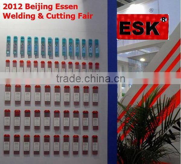 iso 6848 Zirconium tungsten electrode WZ3 6.4x150mm