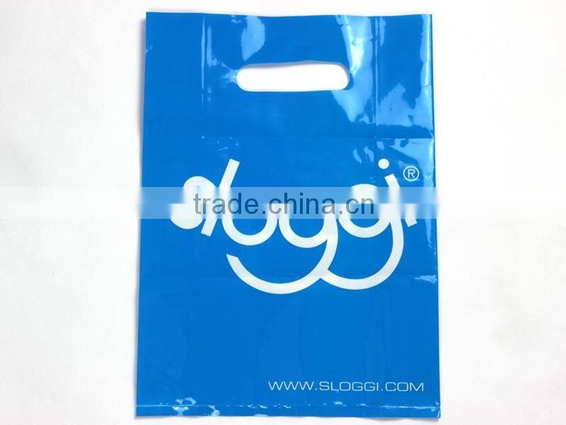 supermarket shopping plastic bag with custom logo