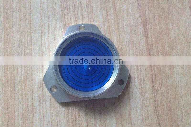 High Accuracy Aluminium Case Bullseye Spirit Level Surface Mounted Circular Levels,48 Mm