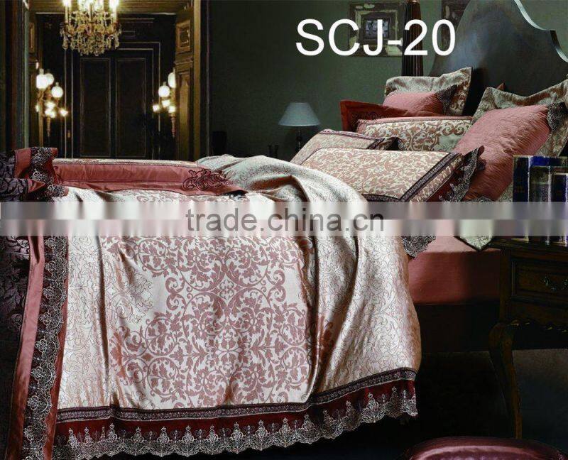 best selling products jacquard lace bedding set