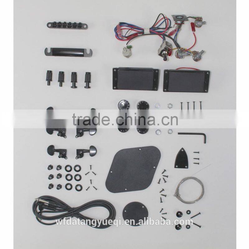 High quality customer diy unfinished electric guitar kit