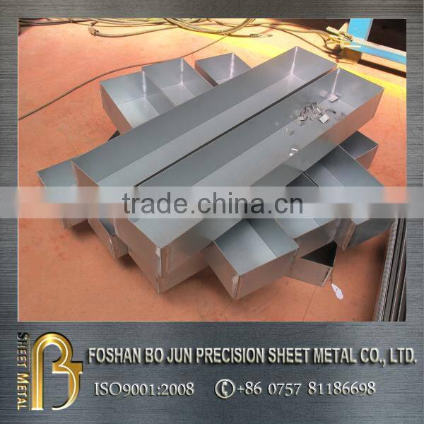 china manufacturer customized polished steel powder coated flowerpot