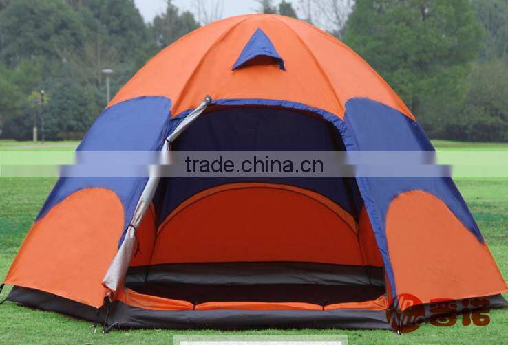5 Person Double Layers Single Door Camping Tent