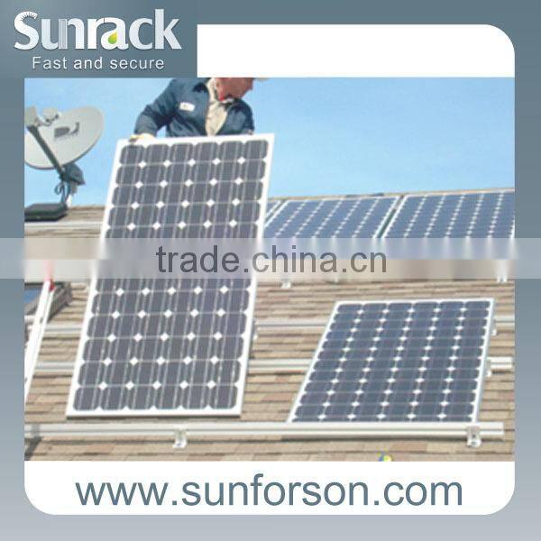 Extrusion Aluminum Base Profiles for Solar Mounting System