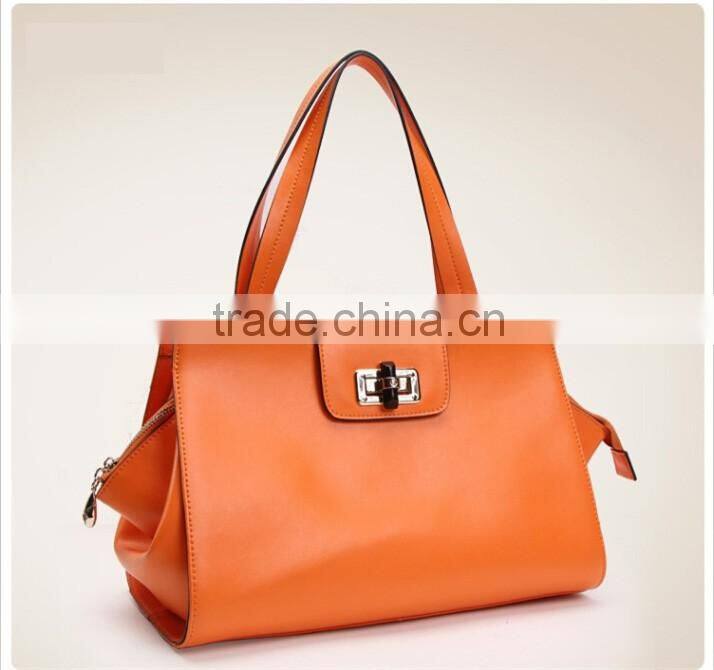 Hot sale high quality women genuine leather bag tote purse