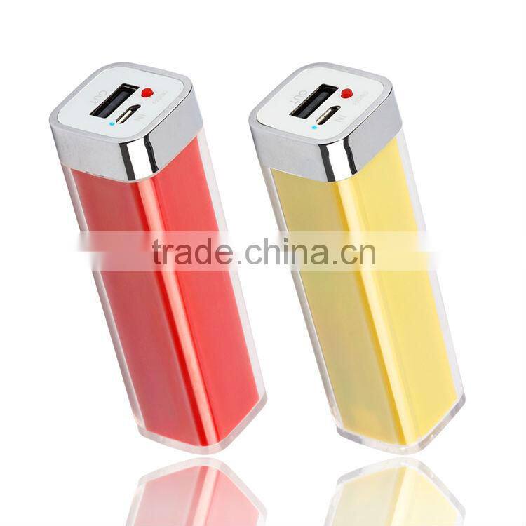 2015 christmas new hot items for rechargeable lipstick power banks