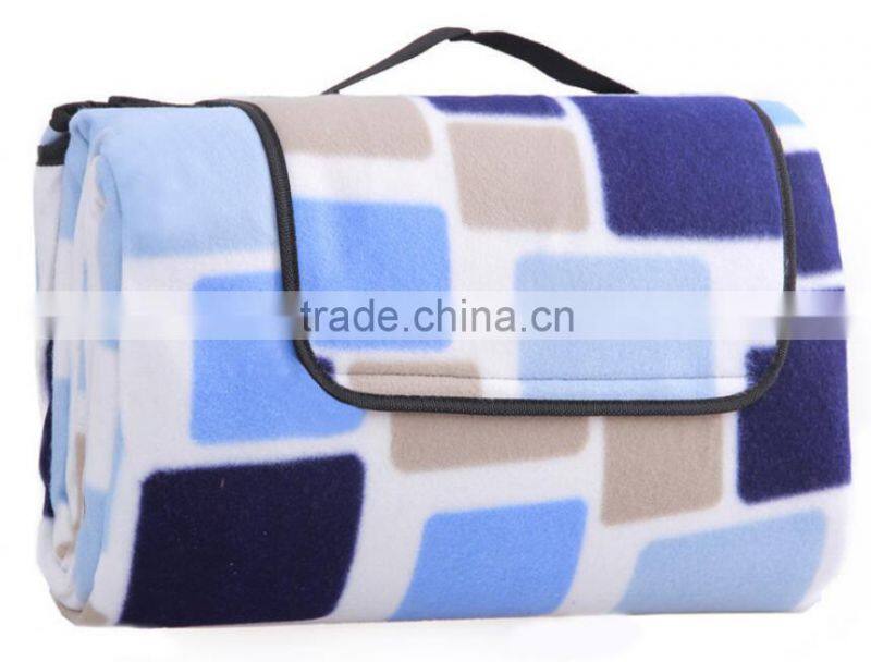 Promotional 160gsm Single Fleece +PEVA Mat for Camping