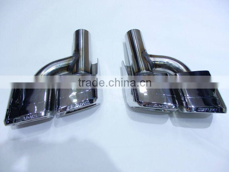 W212 exhaust pipe/muffler tips for MB E-Class A- W212 E63 *304 stainless material