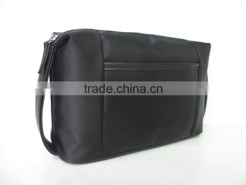 2016 polyester mens travel cosmetic bag
