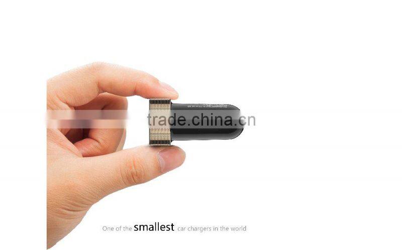 5V 2.1A/5V 3.1A OEM Colorful usb car charger for Mobile Phone usb car chargerquick portable charger