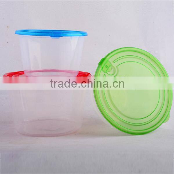 silicone co-injected airtight waterproof lids container(Round)