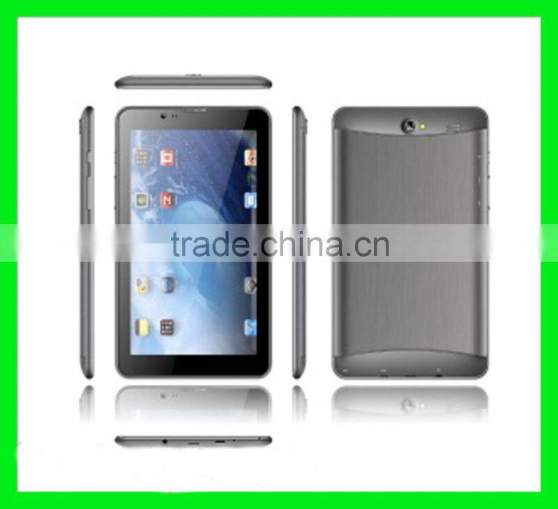 gps navigation android tablet pc with 3g phone call 7 inch MTK8312 dual core