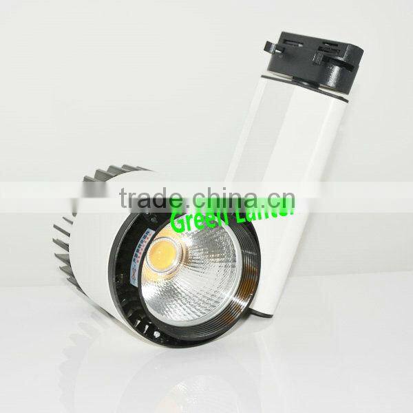 Jewelry led track lighting decoration cob led track light 30w