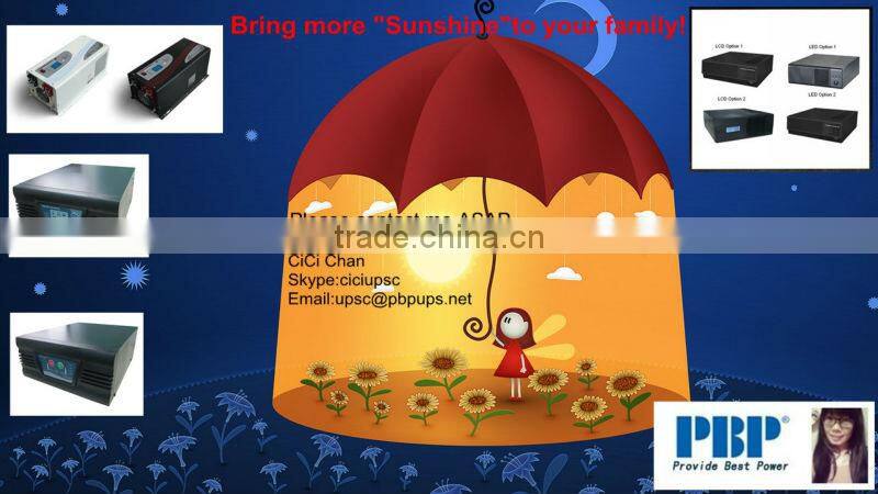 <MUST Solar>Power guard UPS inverter LCD display 600W 1200W