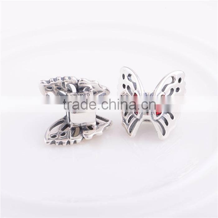 Latest Design Beads Necklace Butterfly Charms Fit Bracelet Jewellery