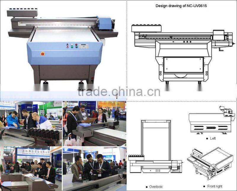 HOT Printer!!!100cm*150cm size NC-UV1015 CE qualified Crystal UV Machine