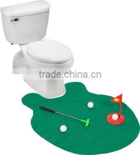 Toilet Bathroom Golf Set Game