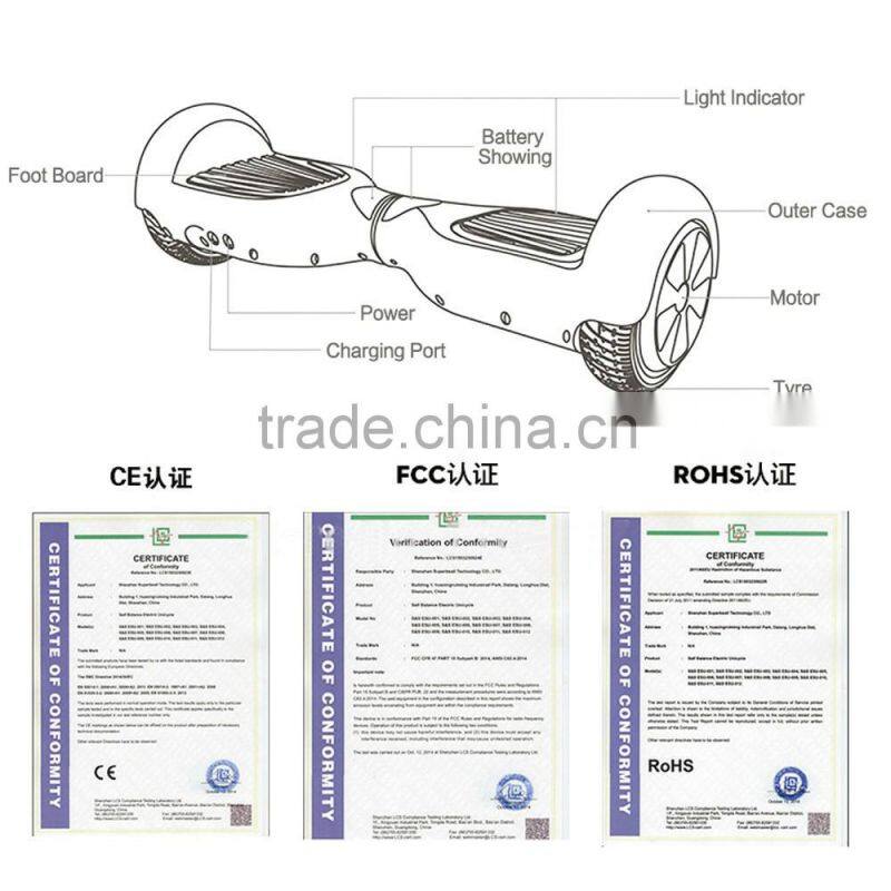 Factory wholesale price charging time 2H hoverboard 10 Inch Intelligent Self-balancing 2-wheeled Drifting Electronic scooter