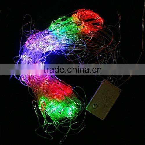 US/EU Plug 110V/220V Colorful RGB LED Light with 120 Leds Holiday Lighting LED Spider Net Light Party Wedding Christmas Lights