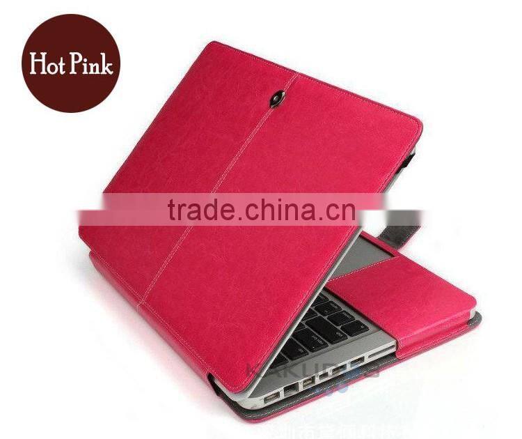 Portable waterproof and shockproof laptop case for macbook