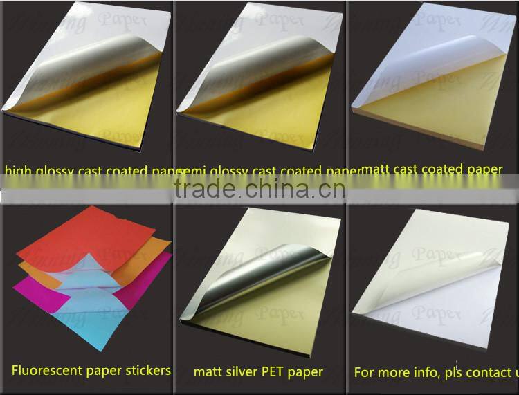 80gsm cast coated paper in kraft paper reel