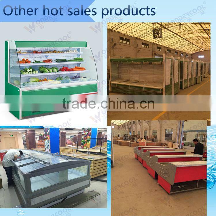 480L soft drink commercial used upright glass door refrigerator