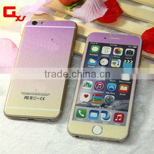 Shockproof Ultrathin 0.3mm 2.5D High Quality color glass screen protector scratch removal