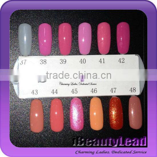 Soak off uv gel polish nail art gel can be cured with uv light coloful uv gel