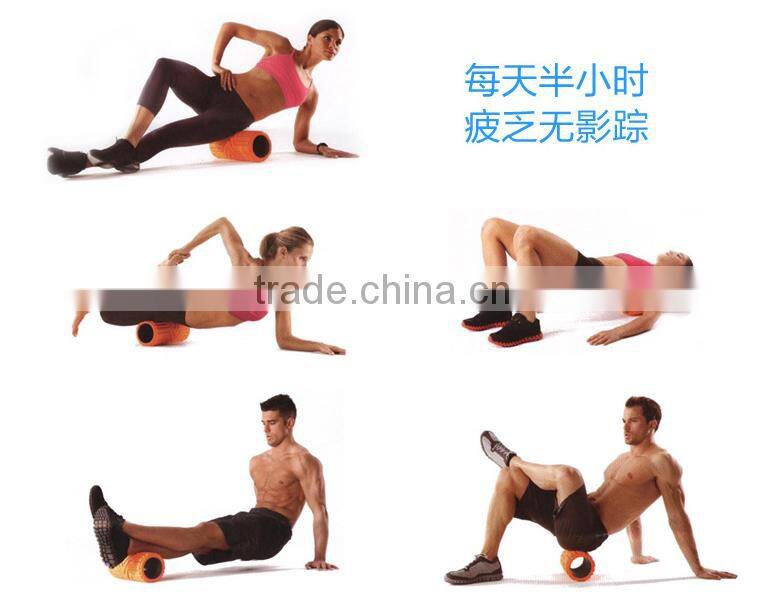 high density EVA grid china heated vibrating Fitness Exercise Yoga Training Pilates Yoga Foam Roller for muscle massage