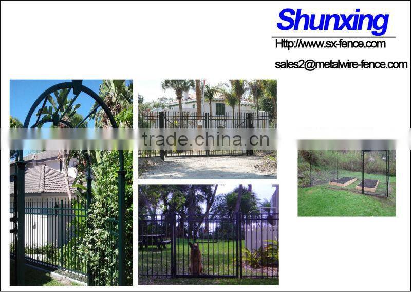 black/green metal single and double door from Anping Shunxing