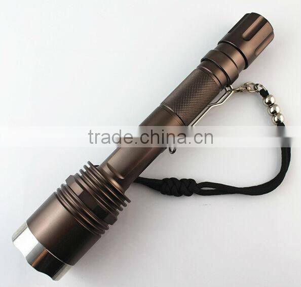 waterproof hid flashlight rechargeable led flashlight